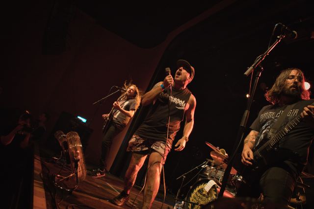 A Wilhelm Scream live