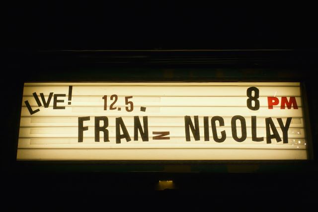 Franz Nicolay live