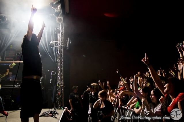 The Used live